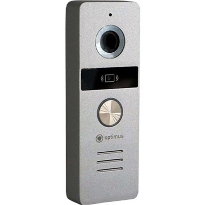 Вызывная панель FHD Optimus Life DSH-22IR (s); со встр.счит. и контр. EM-marine; 140°, ИК 4м