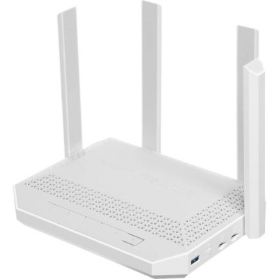 Маршрутизатор Keenetic Netcraze Hopper 4G+ [NC-2312] AX3000 10/100/1000BASE-TX/4G cat.6 белый