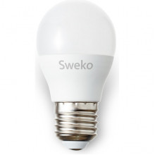 Лампа LED E27/G45 шар, 15W, 4000K, 1400Лм, Sweko [42LED-G45-15W-230-4000K-E27]