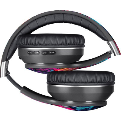 Гарнитура Defender B595 FreeMotion, черный+граффити, Bluetooth [63597]