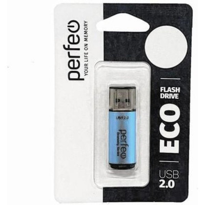 Накопитель USB Flash 4Gb Perfeo E04 Blue