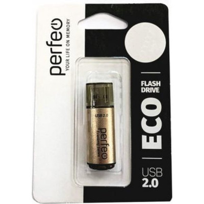 Накопитель USB Flash 4Gb Perfeo E04 Gold