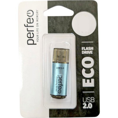 Накопитель USB Flash 4Gb Perfeo E04 Green