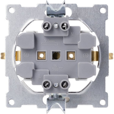 Розетка с/у 2x2P+E 16A, IP20, Smartbuy Капелла [SBE-09w-16-S2-Z] белый soft touch