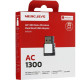 Адаптер Wi-Fi Mercusys MA30N AC1300 USB 2.0 (ант.внутр.)
