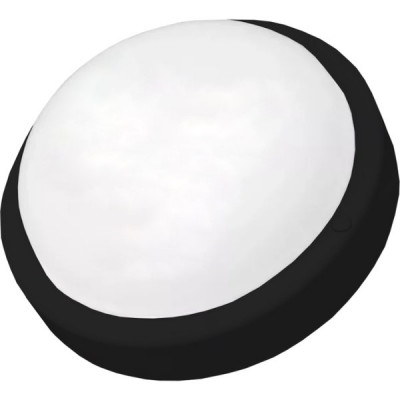 Светильник ЖКХ LED 17W круг, 6500K, 1445Лм, IP65, d155*38, Включай [VLZR4-65-17-6500-B] черный