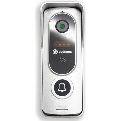 Вызывная панель FHD Optimus DSH-12IR (s), со встр.счит. и контроллером, 130°, ИК 3м