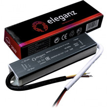 Блок питания 12V  30W, IP67, металл влагозащищенный, Eleganz [30-12]