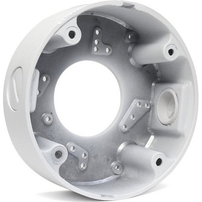 Коробка монтажная_Amatek AV-BB9F Металлическая накладная, белая, 120x41мм
