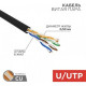 Кабель UTP 5e 4 пары медь 0.5мм 24AWG, уличный, REXANT [01-0045-R][305м]