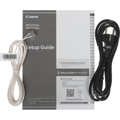 МФУ Canon i-SENSYS MF275DW (ЧБ, А4, 29 стр./мин., Ethernet, Wi-Fi, АПД, дуплекс, факс)