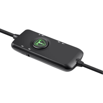 Гарнитура Defender BlackFear LED объемный звук 7.1, 2.2м кабель [64710]
