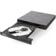 Дисковод внешний DVD±RW Gembird DVD-USB-04, со встроенным кардридером и хабом, пластик, черный