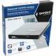 Дисковод внешний DVD±RW Gembird DVD-USB-04, со встроенным кардридером и хабом, пластик, черный