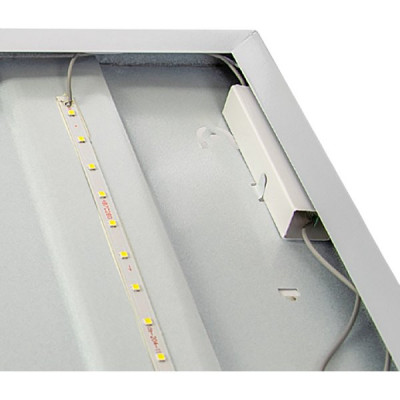 Светильник LED 595*595*15, 48W, 6500K, 5040Лм, универс., призма, Sweko [SLP-U20-48W-595X595-6K-PRIS]