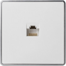 Розетка о/у компьютерная 1xRJ45, SmartBuy 