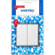 Выключатель о/у 2-кл 10А, Smartbuy 