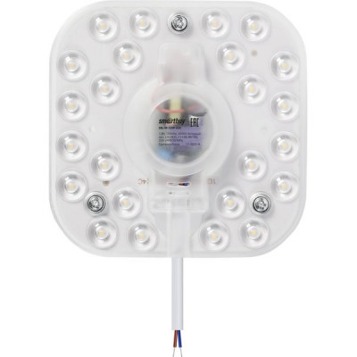 Модуль светодиодный с магнитом, 12W, 6500K, 1000Лм, 110*110*30, Smartbuy [SBL-M-12W-65K]