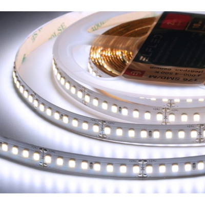 Лента LED 24В IP20 SMD2835 176/м, б/хол, 16Вт/м, 6500-7000K, 5м/ц.1м ELF PRO [ELFLED-24176-PRO140w]