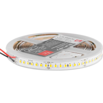 Лента LED 24В IP20 SMD2835 176/м, б/хол, 16Вт/м, 6500-7000K, 5м/ц.1м ELF PRO [ELFLED-24176-PRO140w]