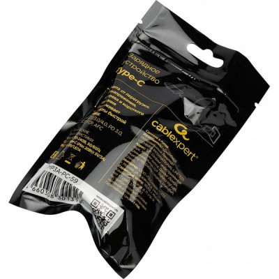 Зарядное устройство Cablexpert, 20Вт GaN, 3А, QC4.0/PD, 1xType-C [MP3A-PC-59] белый