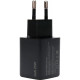 Зарядное устройство Cablexpert, 20Вт GaN, 3А, QC4.0/PD, 1xUSB, 1xType-C [MP3A-PC-62] черный