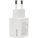 Зарядное устройство Cablexpert, 30Вт GaN, 3А, QC4.0/PD, 1xUSB, 1xType-C [MP3A-PC-63] белый