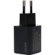 Зарядное устройство Cablexpert, 30Вт GaN, 3А, QC4.0/PD, 1xUSB, 1xType-C [MP3A-PC-64] черный