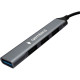 Концентратор USB 3.0 GEMBIRD UHB-C202, USB3.0, 3xUSB2.0, OTG, кабель Type-C 10 см