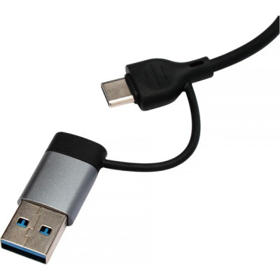 Концентратор USB 3.0 GEMBIRD UHB-C204, USB3.0, 3xUSB2.0, OTG, кабель Type-C+USB 10см
