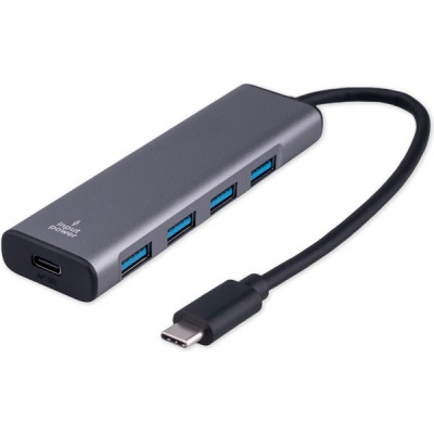 Концентратор USB 3.1 GEMBIRD UHB-U3P7-02, 7 портов, 7xUSB 3.0, OTG, кабель Type-C 19 см