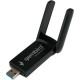 Адаптер Wi-Fi Gembird WNP-UA-020, 1.3 Гбит, двухдиапазонный с антен, MU-MIMO, USB + Bluetooth: 4.2