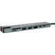 Переходник USB Type-C - USB2.0, USB3.1, Type-C PD87W, Type-C, HDMI, SD/TF, RJ45, Gembird [UHB-D3]
