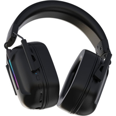 Гарнитура Jet.A GHP-850 W, BLUETOOTH 5.3 /MINI JACK 4 PIN, LED-подсветка, STEREO SOUND 2.0, черный