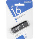 Накопитель USB Flash 16Gb SmartBuy Glossy series Black