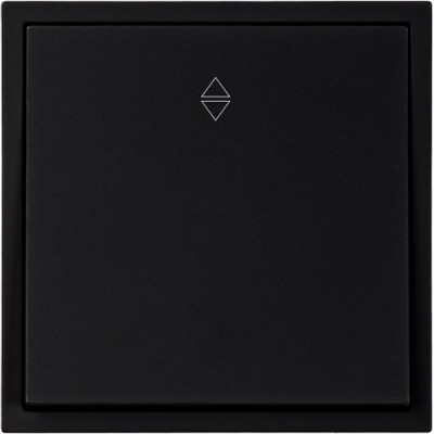 Переключатель с/у 1-кл 10А, IP20, Smartbuy Капелла [SBE-09b-10-SW12-0] черный soft touch