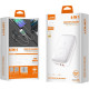 Зарядное устройство LDNIO, беспр. зар. Qi 15W, PD+PPS, 140W, GaN, [Q4010] Silver
