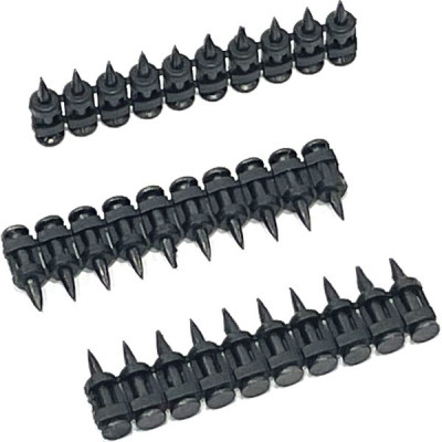 Гвозди для пистолета 3*22мм усиленные, по бетону и металлу, 1000шт, BLACK NAIL