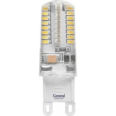 Лампа LED G9, 5W/220В, 6500K, 270Лм, GL [GLDEN-G9-5-S-220-6500] силикон