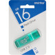 Накопитель USB Flash 16Gb SmartBuy Glossy series Green