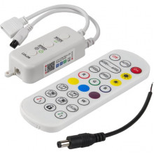 Контроллер ленты LED RGBW 12/24В MAX 8А, ИК пульт 24кн, 195*29*17, GL [GDC-RGBW-96-B
