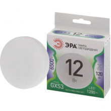 Лампа LED GX53, 12W, 6500K, 1200Лм, ЭРА GL [LED GX-12W-865-GX53 GL][10/100]