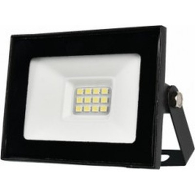 Прожектор LED  10W, 6500K, IP65, SMD, 850Лм, AVL FL4 [PRE 010600-0044] черный