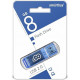 Накопитель USB Flash 8Gb SmartBuy Glossy series Blue