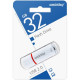 Накопитель USB Flash 32Gb SmartBuy Crown White