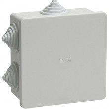Коробка распаячная о/у  85*85*40мм, IP44, IEK [UKO11-085-085-040-K41-44]