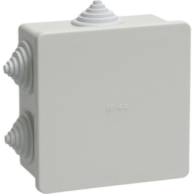 Коробка распаячная о/у  85*85*40мм, IP44, IEK [UKO11-085-085-040-K41-44]