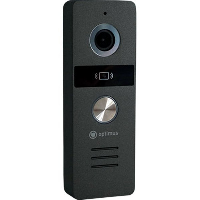 Вызывная панель FHD Optimus Life DSH-22IR (g); со встр.счит. и контр. EM-marine; 140°, ИК 4м