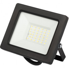 Прожектор LED  30W, 6500K, IP65, SMD, 2400Лм, встроен.фотореле, Эра [LPR-042-3-65K-030]