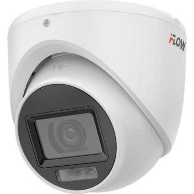 Камера 4-в-1 iFLOW купол 2MP[2.8мм]; 101°; mic; ИК+LED[30/20м] IP67 [F-AC-2322M] (аналог DS-T203A)